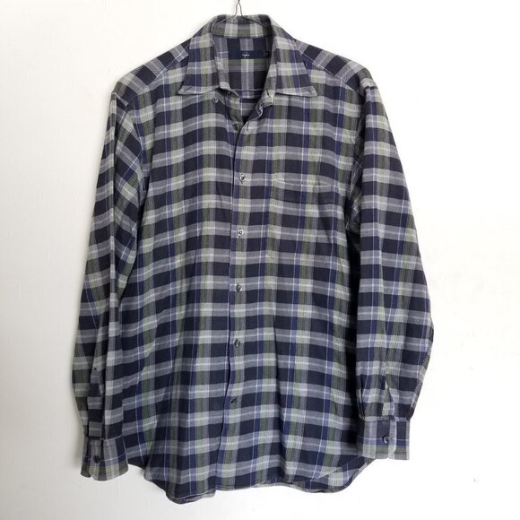 Ermenegildo Zegna Other - ZegnaSport Plaid Button Up Long Sleeve Shirt Med